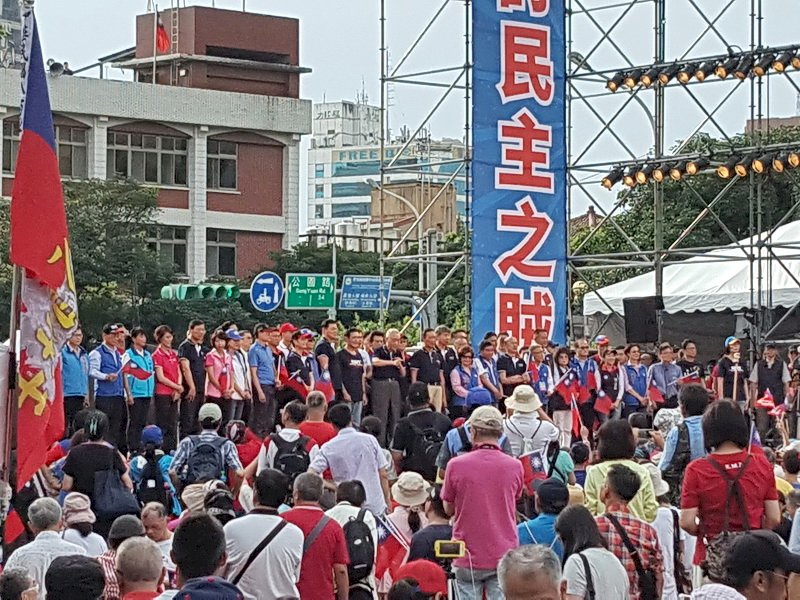 國民黨凱道會師 吳敦義籲初選後要團結