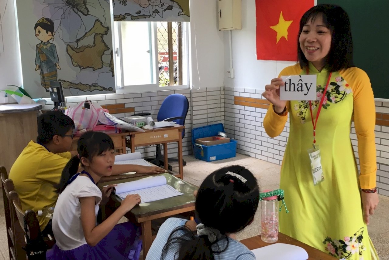 東南亞語漸夯 新北巿越語育樂營4成學員非新二代