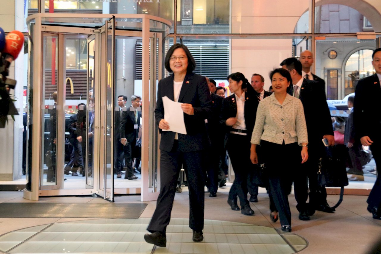 美駐處首次公開活動 總統：台美關係進步 續加強夥伴關係
