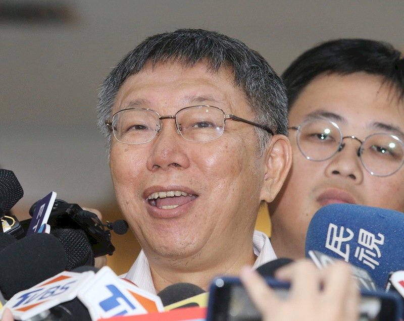 批台灣如明朝末年 柯文哲:天下大亂流寇四起