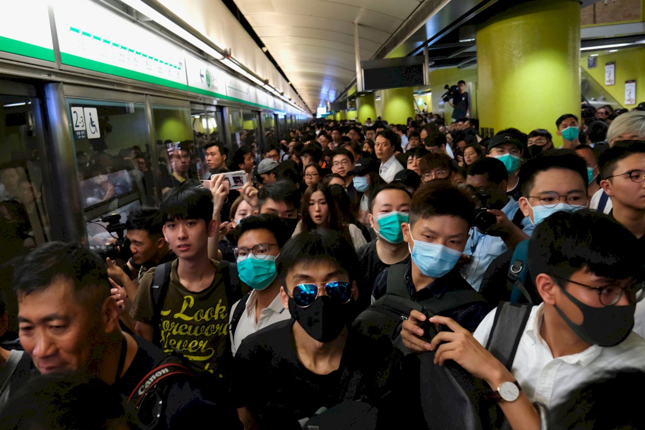 繼國泰航空後 北京官媒批港鐵處理示威不當