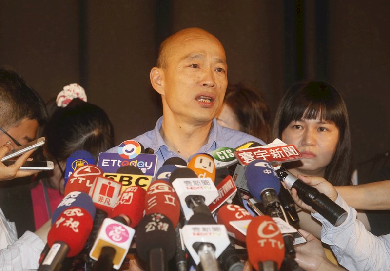 傳郭王會面 韓國瑜喊話:藍軍大團結