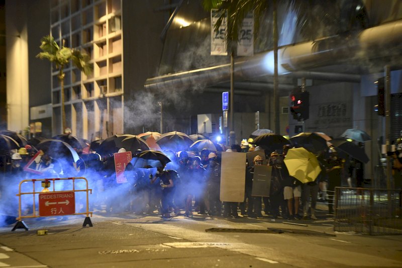 香港三罷大混戰 逾百人被捕41人輕重傷