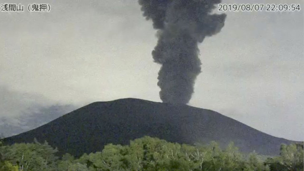 日本州中部淺間山火山噴發遊輕井澤須留意 新聞 Rti 中央廣播電臺