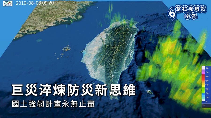 【莫拉克十年】巨災淬煉防災新思維 國土強韌計畫永無止盡