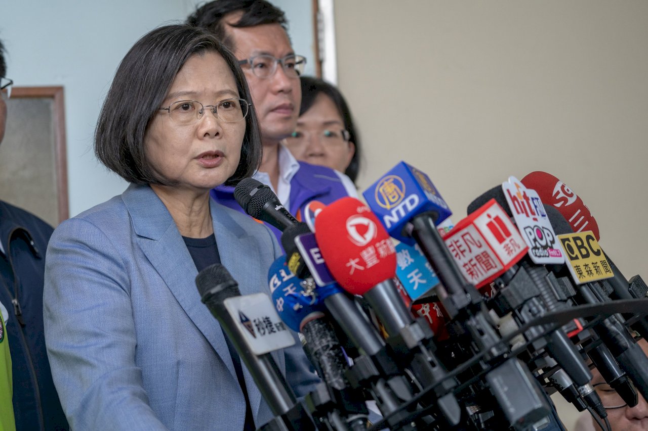蔡總統:和賴清德溝通聯絡沒問題 民進黨會團結