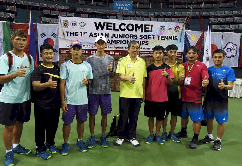 首屆亞青盃軟網賽菲律賓舉行 中華隊奪5金