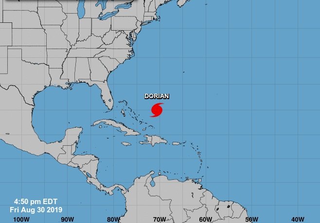直撲佛羅里達 颶風多利安威力增強至3級