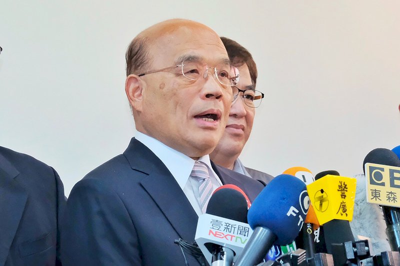 網傳韓國瑜跳樓假訊息 蘇貞昌：非常不應該 警方主動偵辦