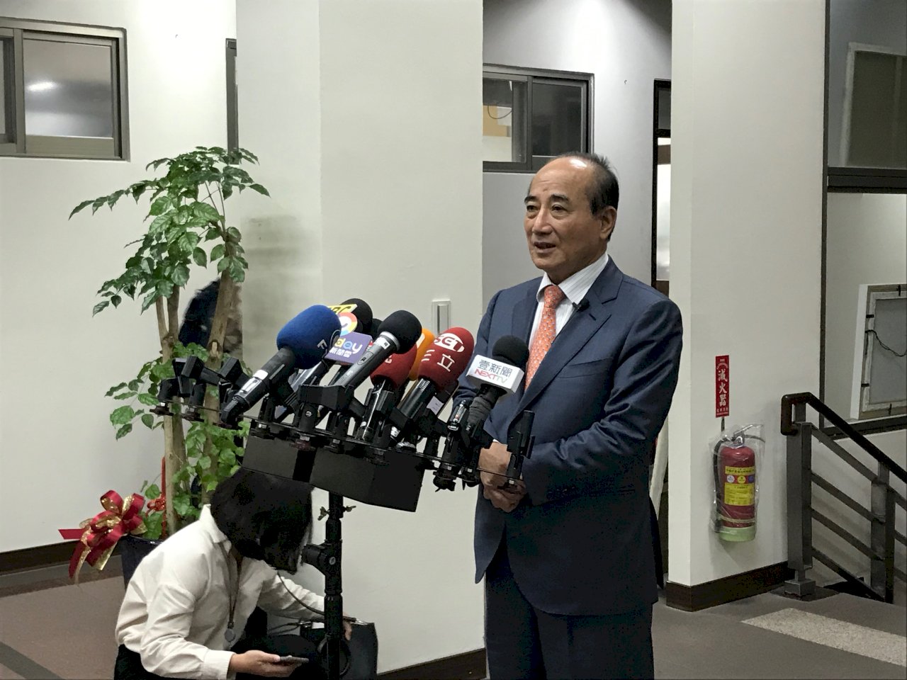 向親民黨爭取總統提名?王金平:有待努力