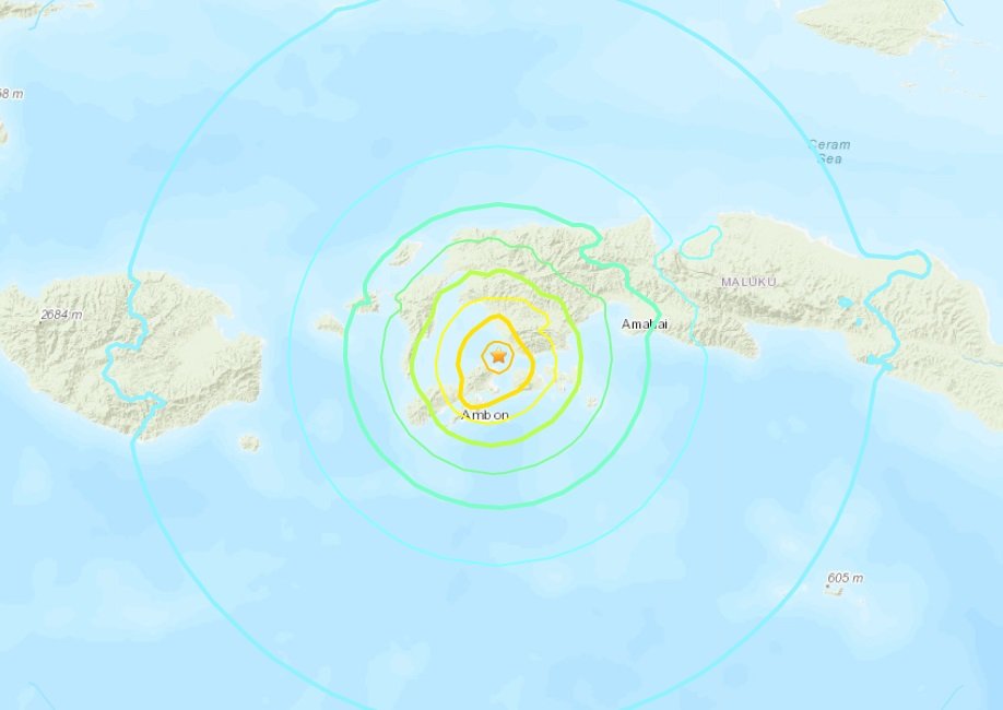 印尼摩鹿加省強震 增至30死