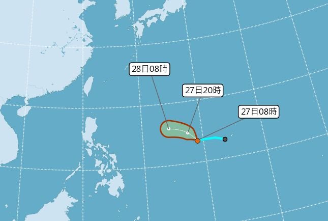 颱風米塔最快今天形成 不排除影響台灣