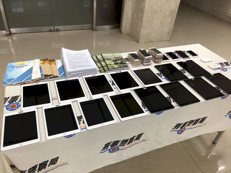 跨境機房專詐美籍華人  台越警攜手逮24嫌
