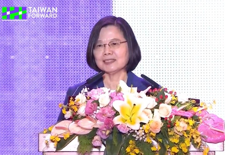 台灣投資大爆發 蔡總統國慶晚會籲團結堅守主權