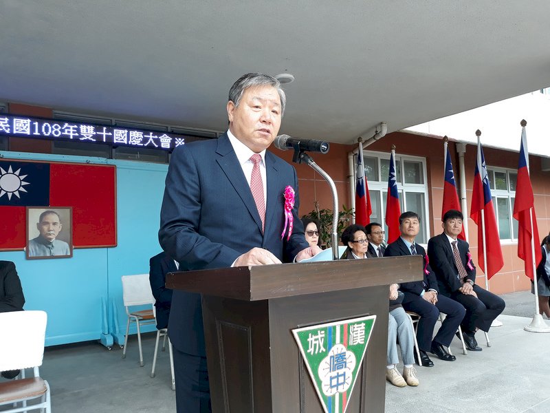 韓僑歡度雙十國慶 代表處盼支持台灣民主及創新