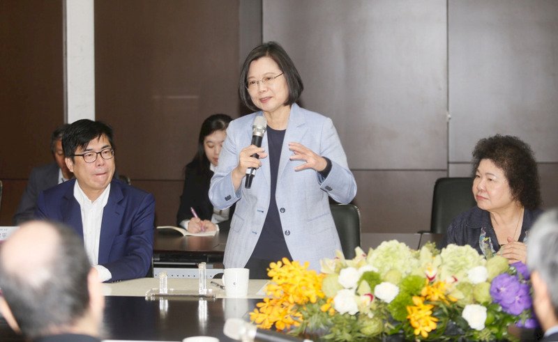 美鼓勵500大企業投資台灣 總統：台美關係維持非常好狀態