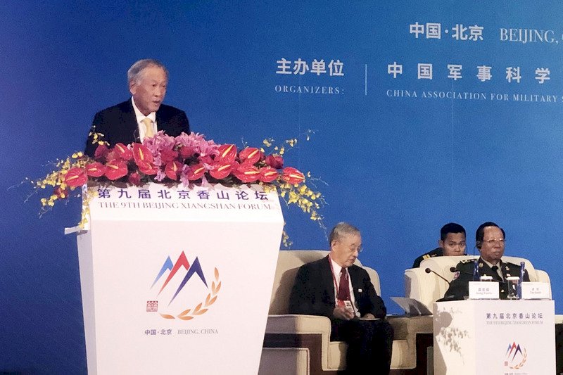 新加坡防長：美中愈疏遠 其他國家就愈難中立