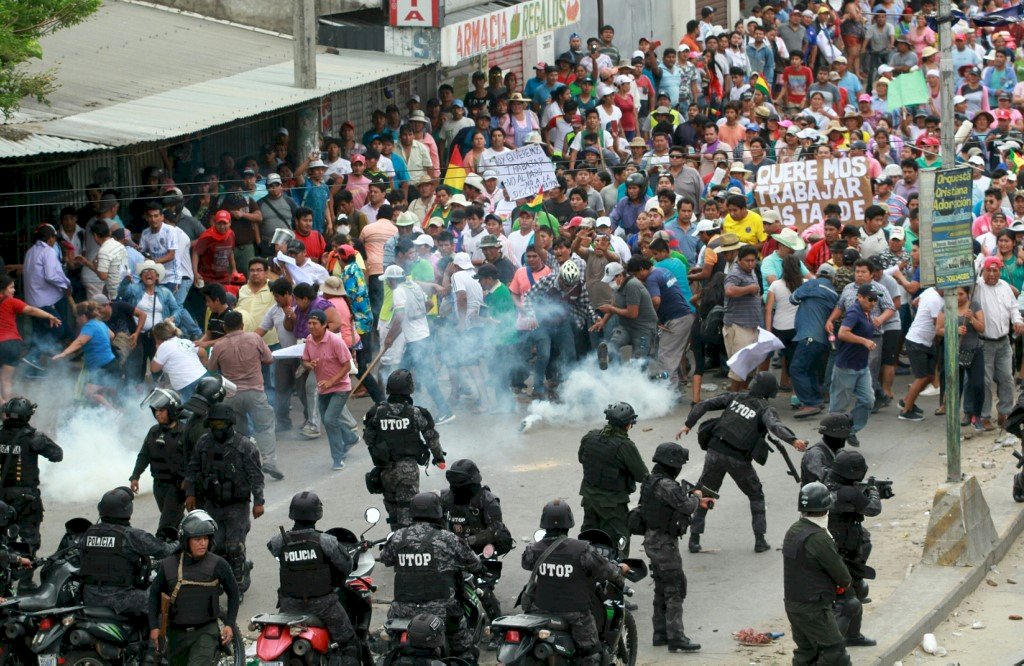 精英警察單位加入示威 玻利維亞緊張升高