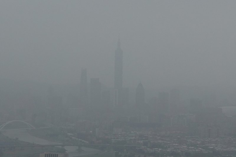 中國沙塵暴來襲 北中南空品陸續亮紅燈