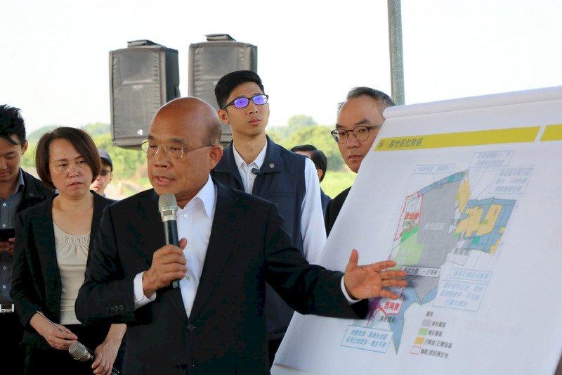 南科園區擴建 蘇揆：加速加碼進行