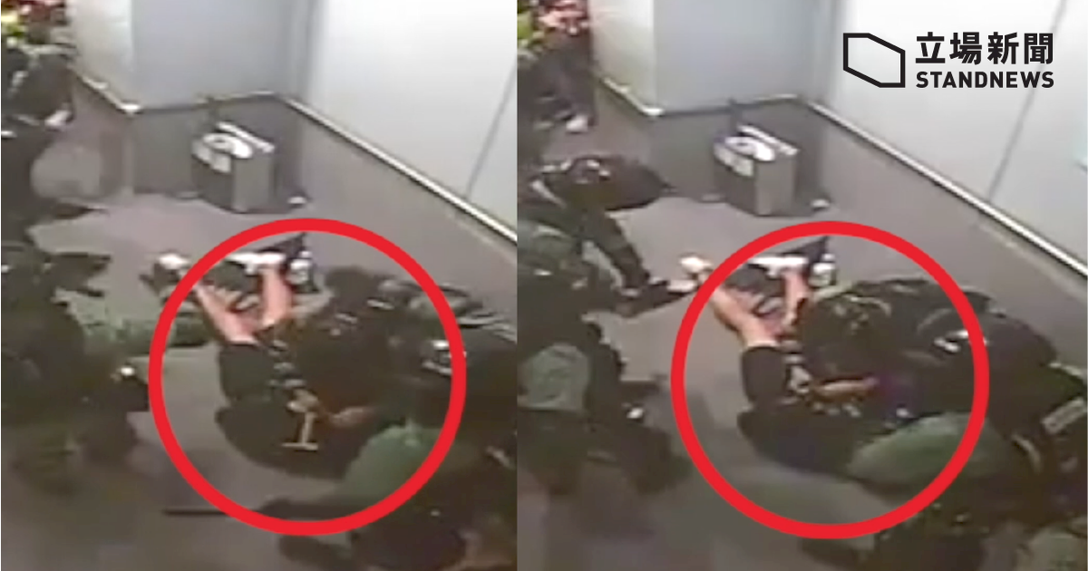 港警闖入教會逮人 監視器畫面曝光