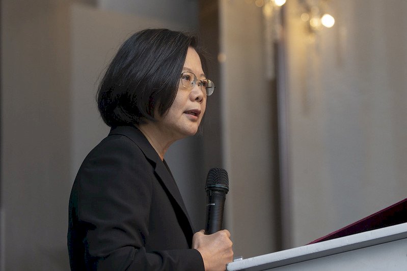 武漢肺炎疫情 蔡總統：政府嚴陣以待不需恐慌