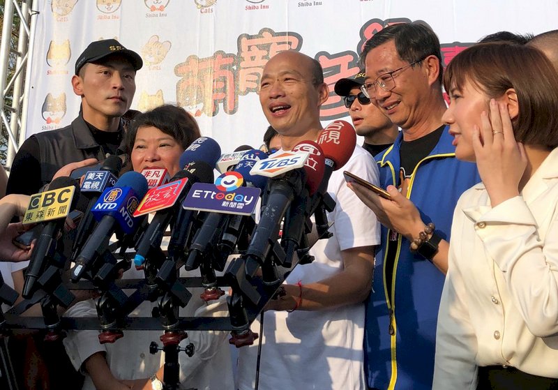 韓國瑜:鄉親生活需求很簡單 只要安居樂業