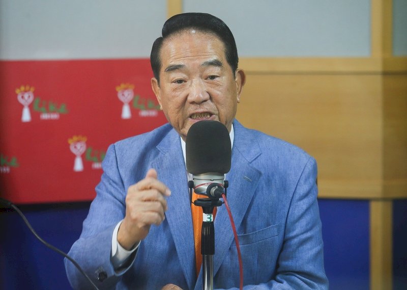 親民黨總統參選人宋楚瑜(圖)3日接受廣播節目訪問,強調自己是為台灣發聲、有處理問題能力的人。