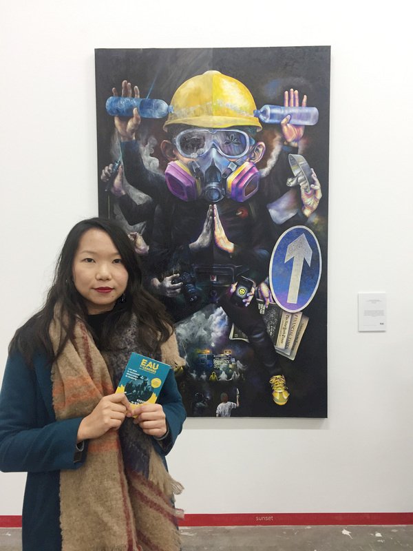 香港反送中集結藝術家 創意革命展覽巴黎登場