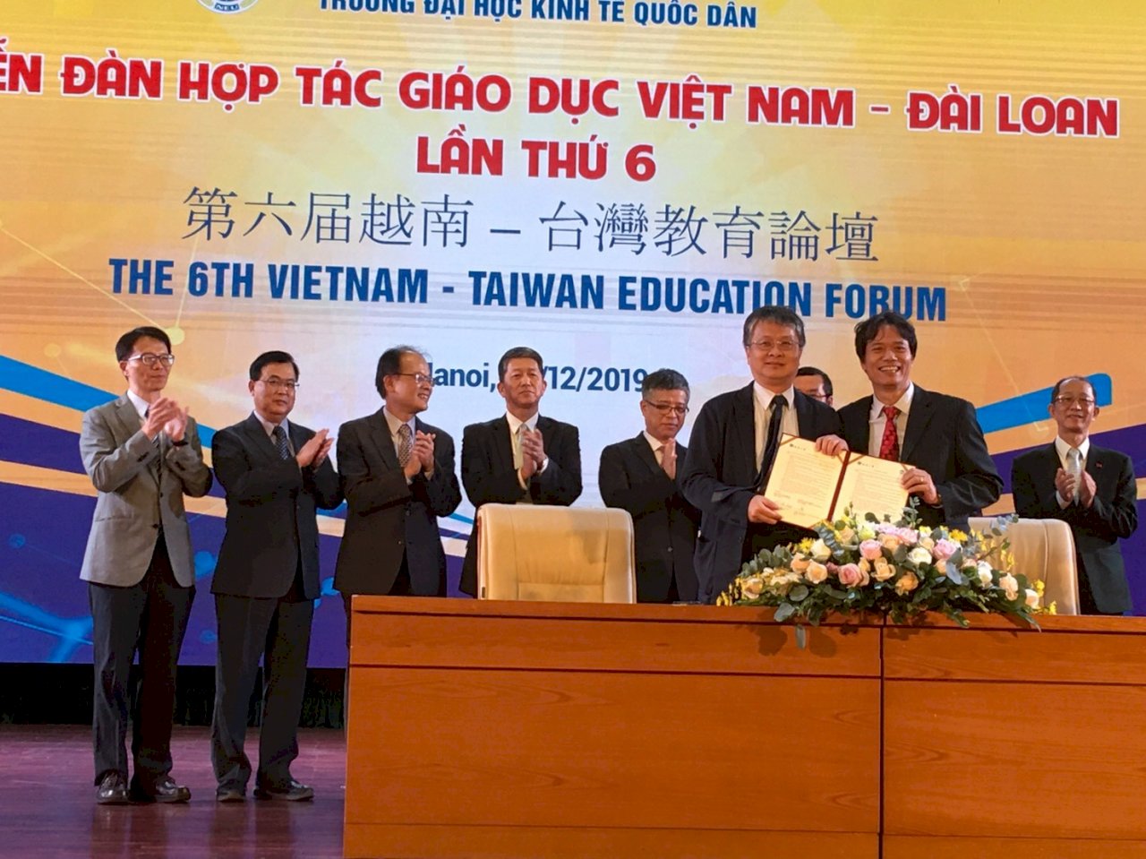 台越高教合作新頁 簽署文憑互認協定