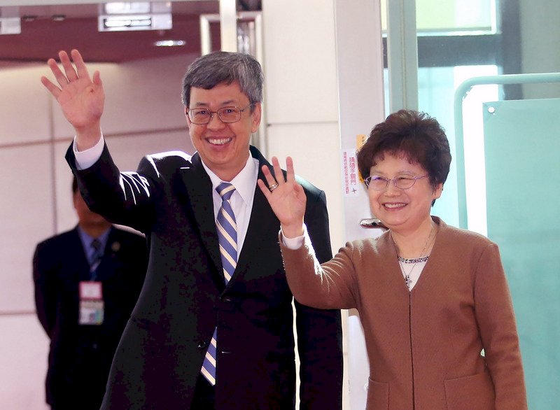 陳副總統出訪帛琉 強調邦誼穩固