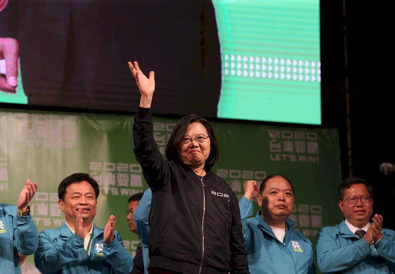 蔡總統勝選 印度媒體：台灣民意欲重擊北京