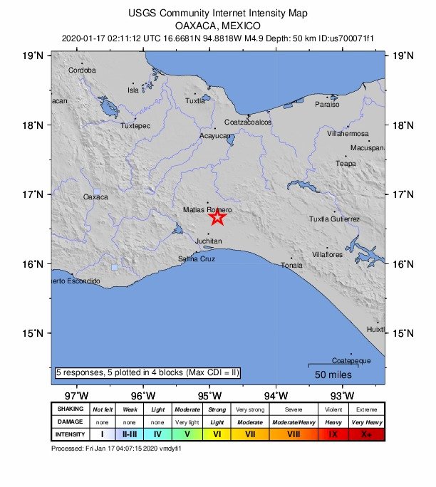 墨國南部5.6地震 部分區域傳損害