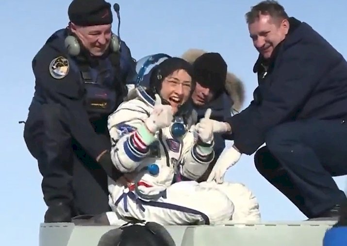 美國太空人科克創下女性連續待在太空最長紀錄