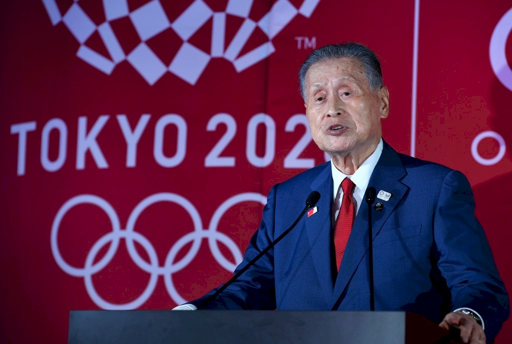 東京奧運籌備委員會主席森喜朗。(AFP)