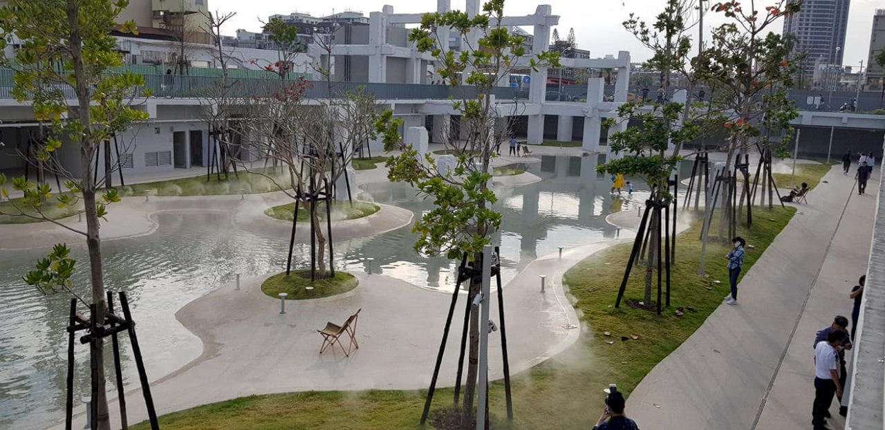 世界七大令人期待公園 台南「河樂廣場」7日啟用