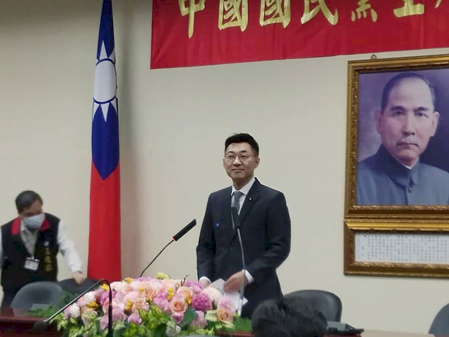 江啟臣就職國民黨主席 AIT恭賀