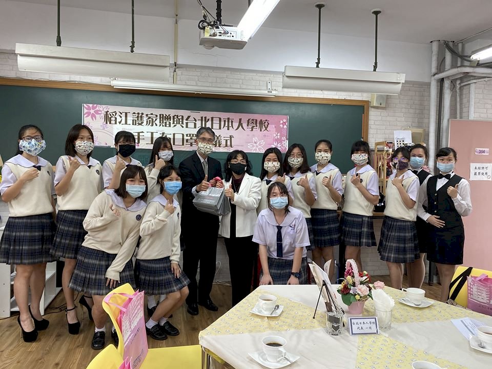 同學真有才！ 稻江護家做口罩  送日僑小學