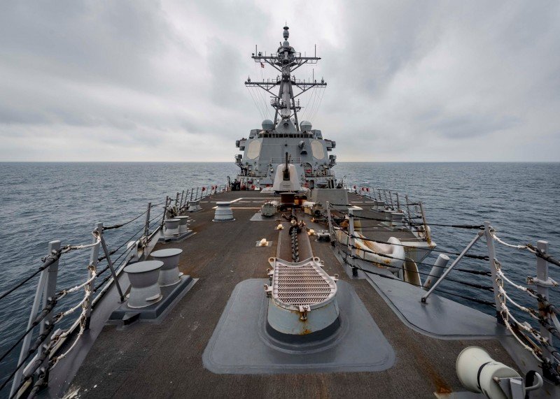 國防部：美艦經台灣海峽  國軍全程掌握
