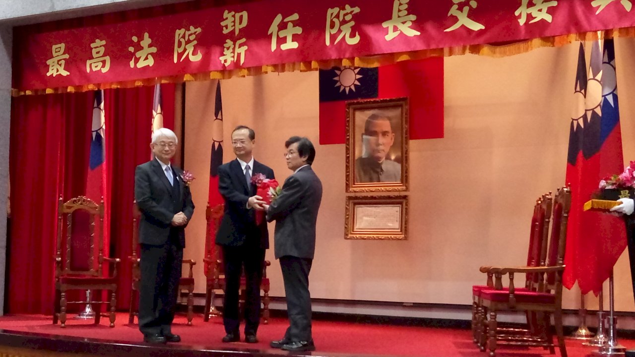 首位最高法院庭長直升院長 吳燦：非常惶恐