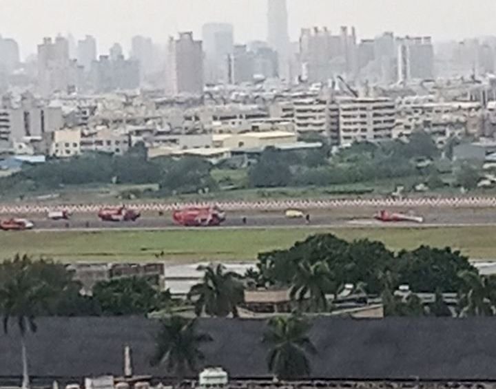 空勤總隊直升機墜落小港機場 無人傷亡