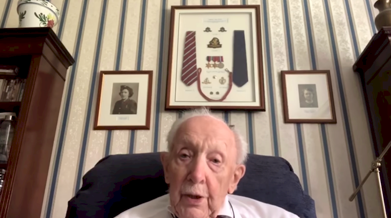 99歲英國老兵翻唱名曲抗疫 登排行榜冠軍破紀錄