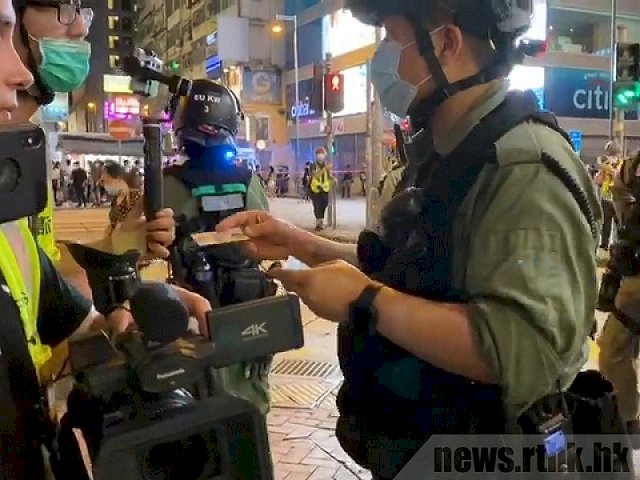 保護記者委員會呼籲港警 停止攻擊騷擾記者