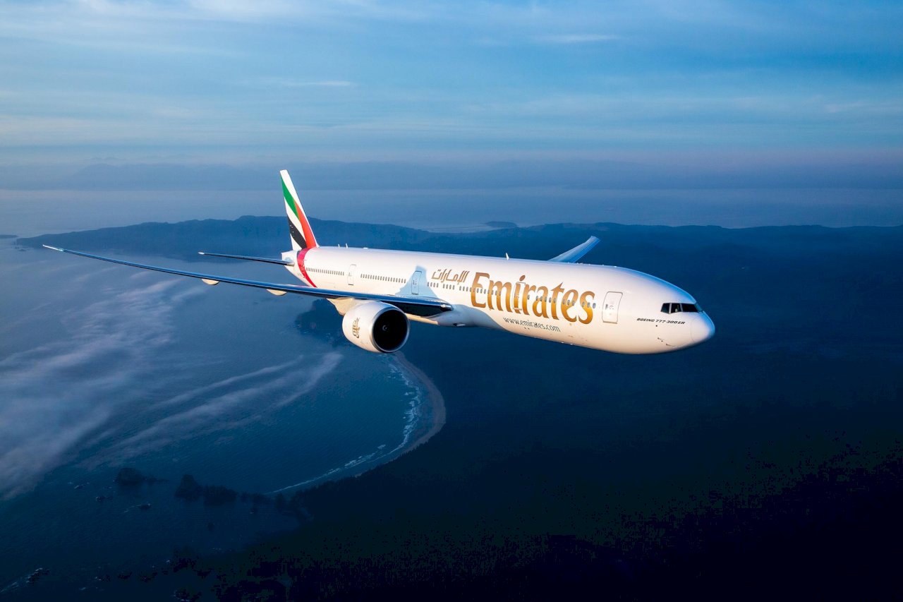 阿聯酋航空(Emirates Airline)。(圖/推特)