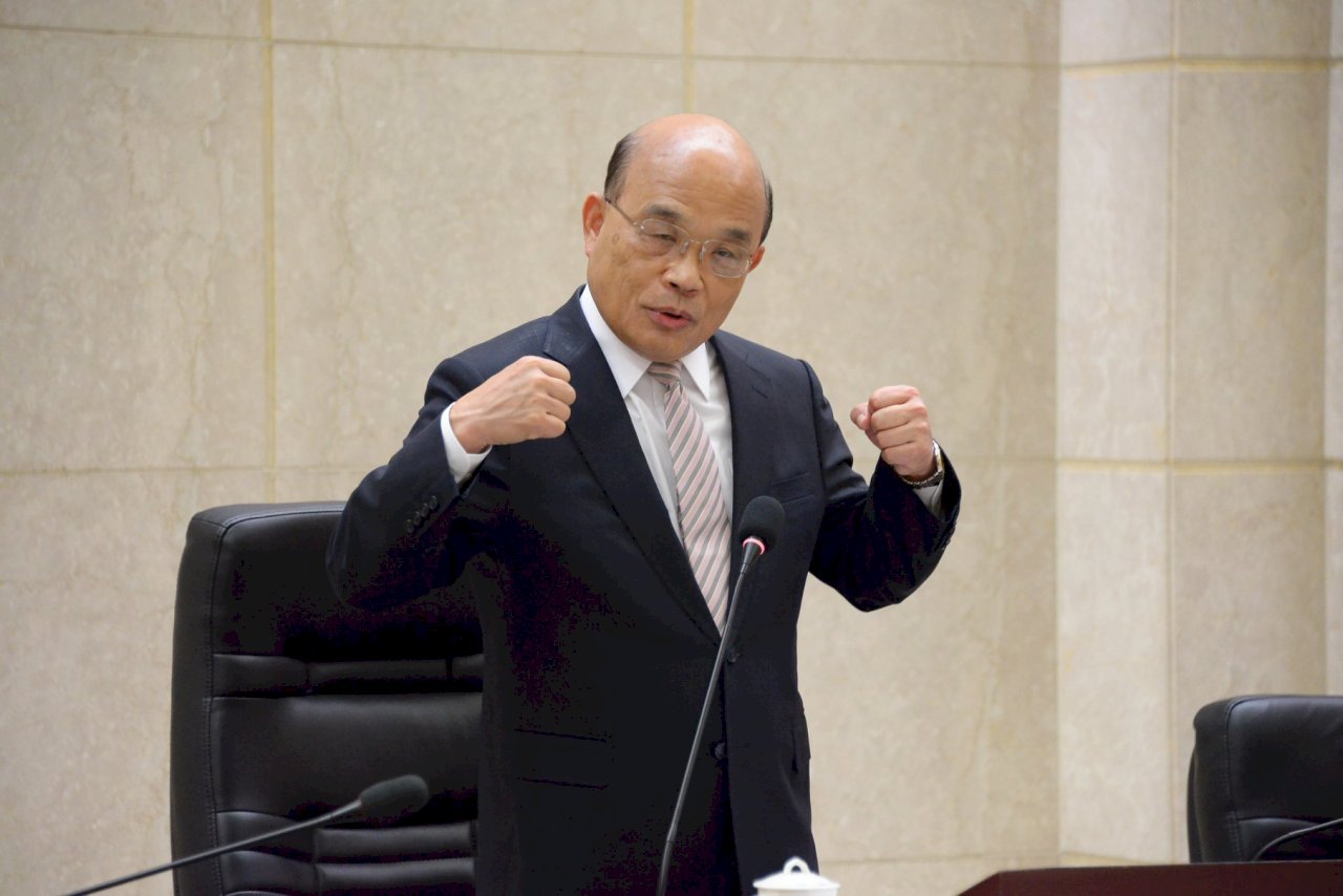 蘇貞昌施政報告：密切注意香港局勢 提供必要協助