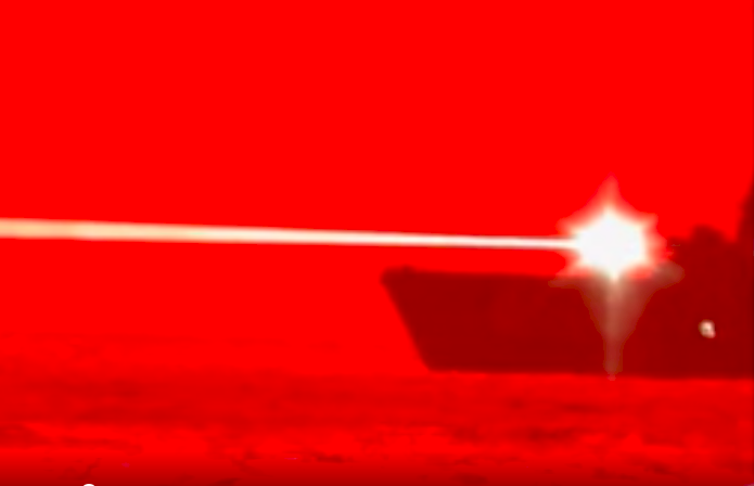 美軍艦實測新型雷射武器 成功摧毀無人機(影)
