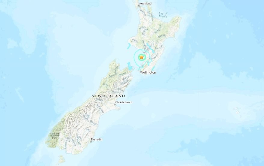 紐西蘭近海規模5 9地震尚未傳出災損 新聞 Rti 中央廣播電臺