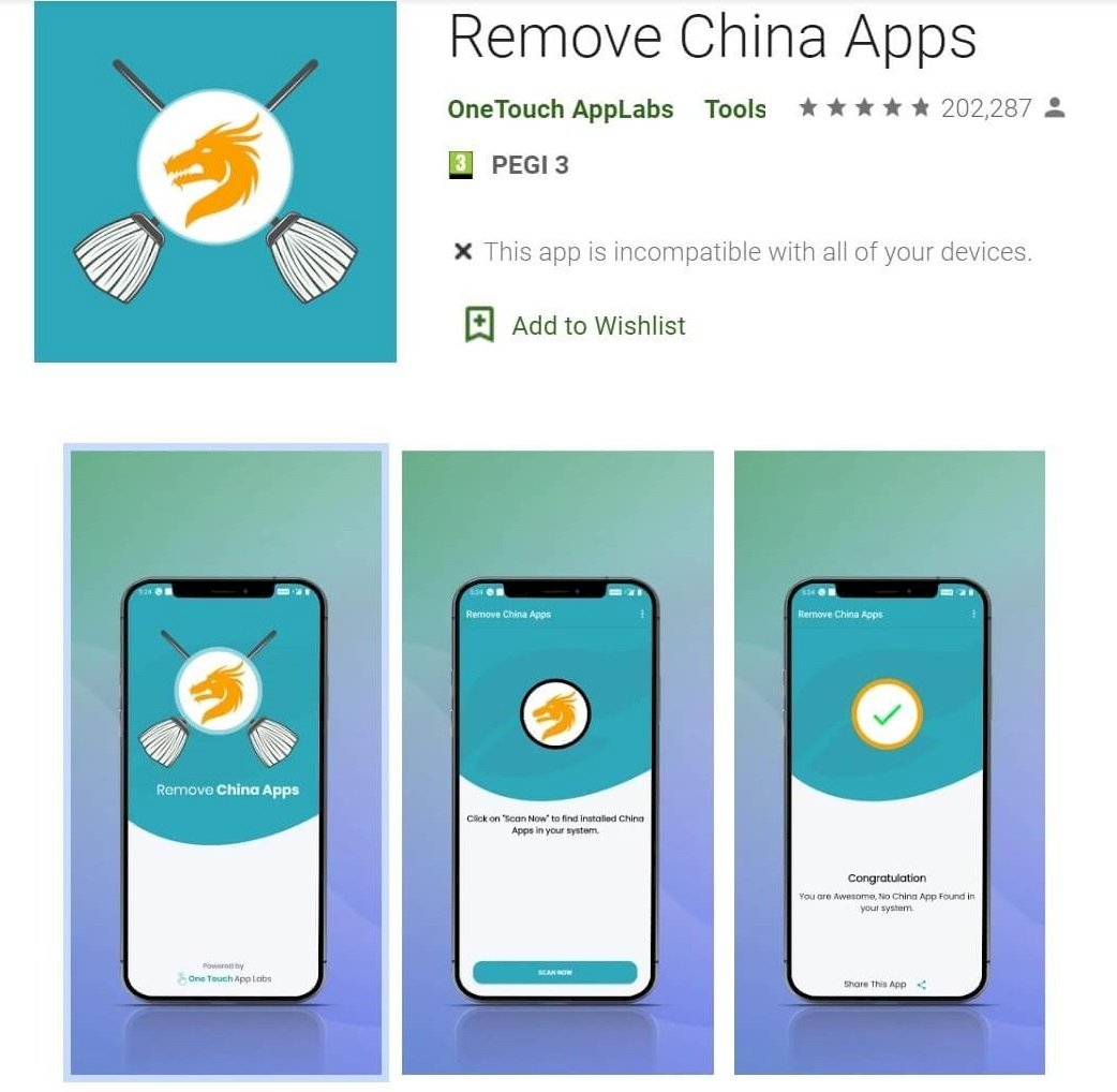 違反谷歌規定 印度「移除中國Apps」遭下架