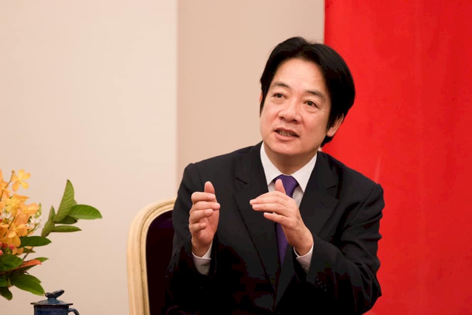 賴清德:中國踐踏民主潮流 盼港人不要放棄信仰