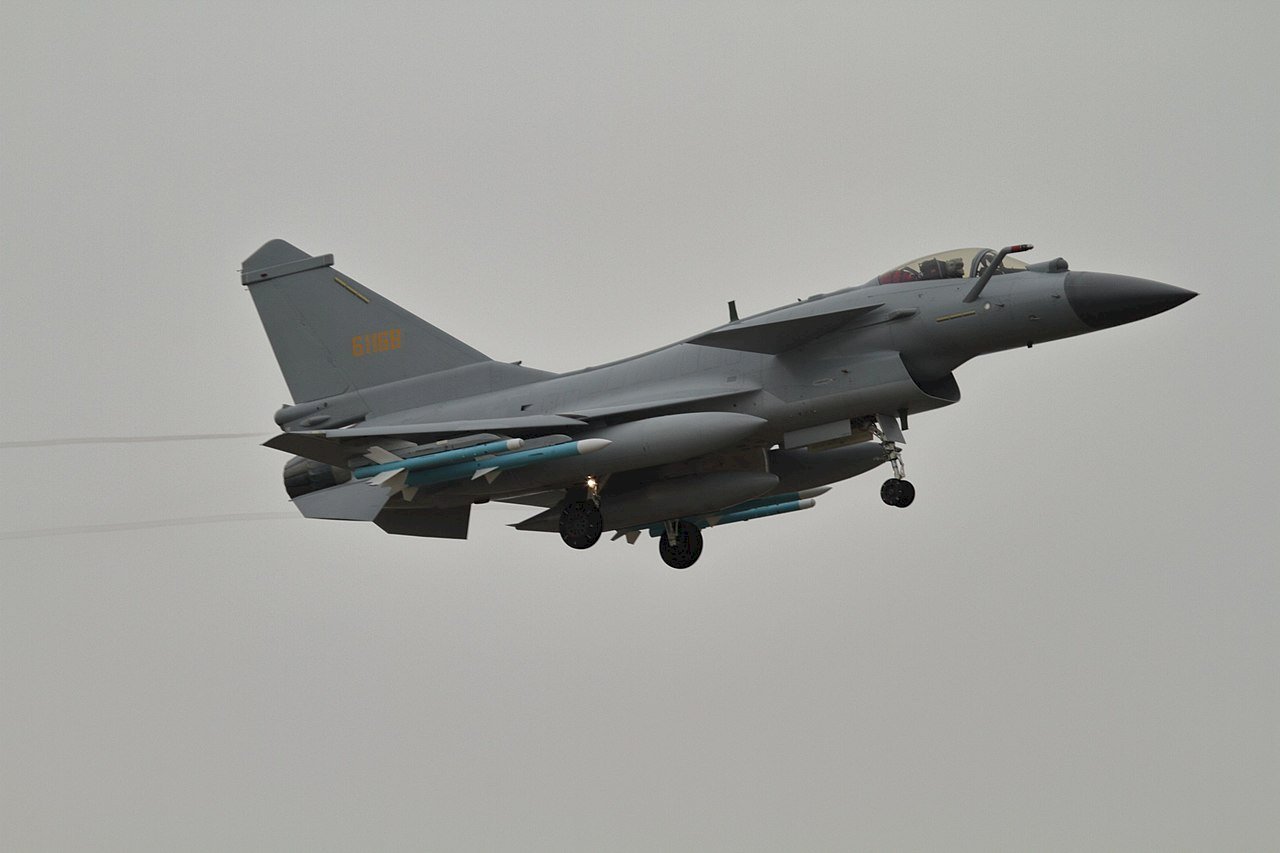 兩週內第7度 共軍殲10犯台灣防空識別區遭驅離